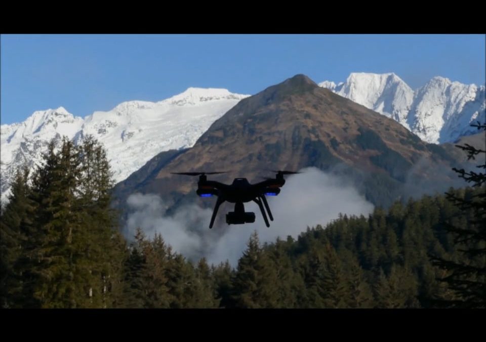 Using a Drone to study and explore habitats